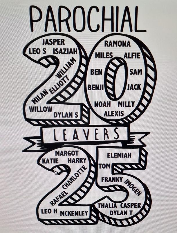 Parochial 2025 Leavers Hoody