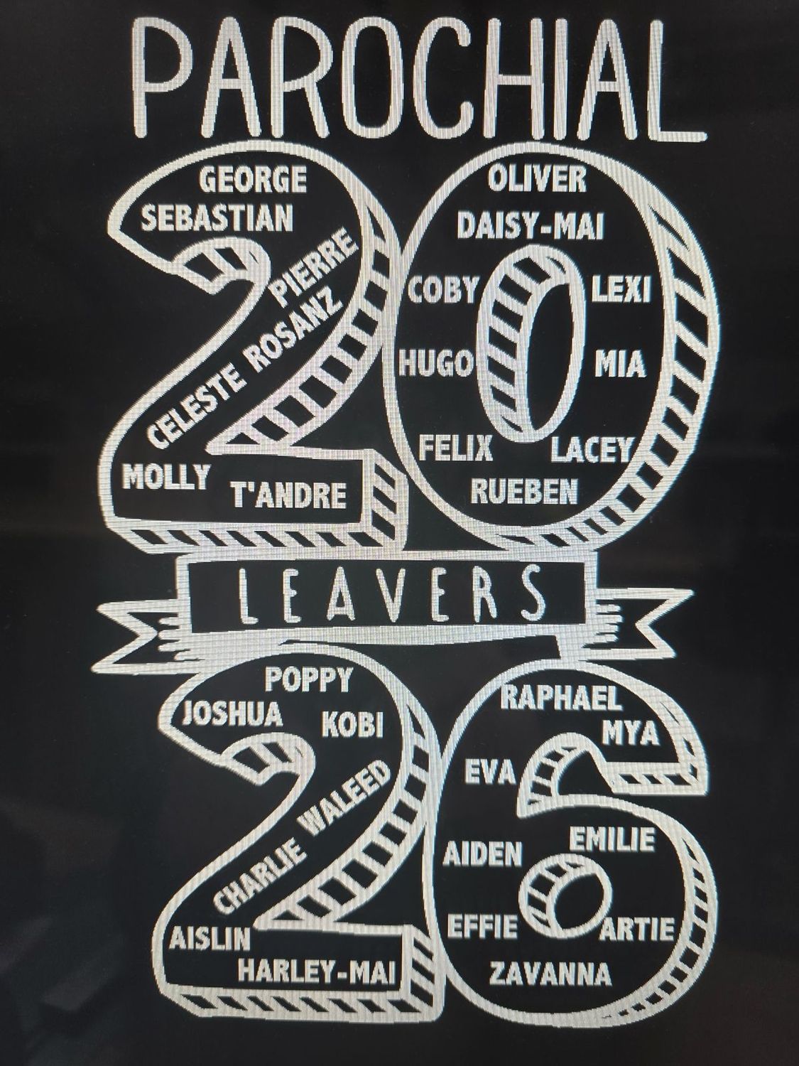 *Pre Order* Parochial 2026 Leavers Hoody