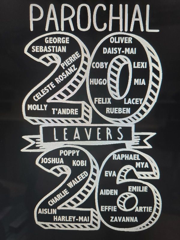 *Pre Order* Parochial 2026 Leavers Hoody