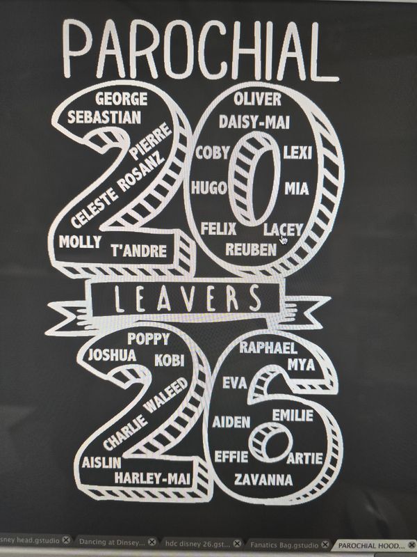 *Pre Order* Parochial 2026 Leavers Hoody