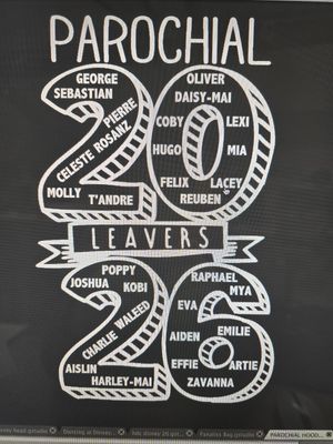 *Pre Order* Parochial 2026 Leavers Hoody