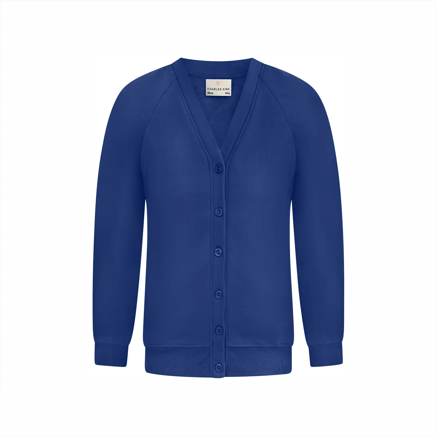 Cardigan Embroidered with Northbourne creast to Left Breast Cardigan Embroidered with Northbourne creast to Left Breast