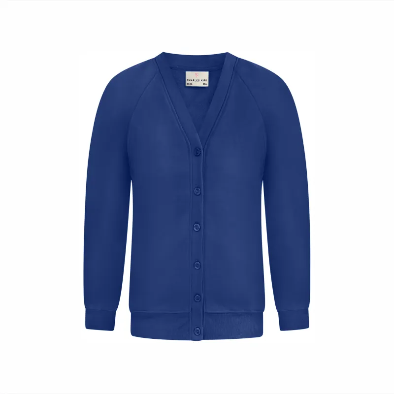Cardigan Embroidered with Northbourne creast to Left Breast Cardigan Embroidered with Northbourne creast to Left Breast