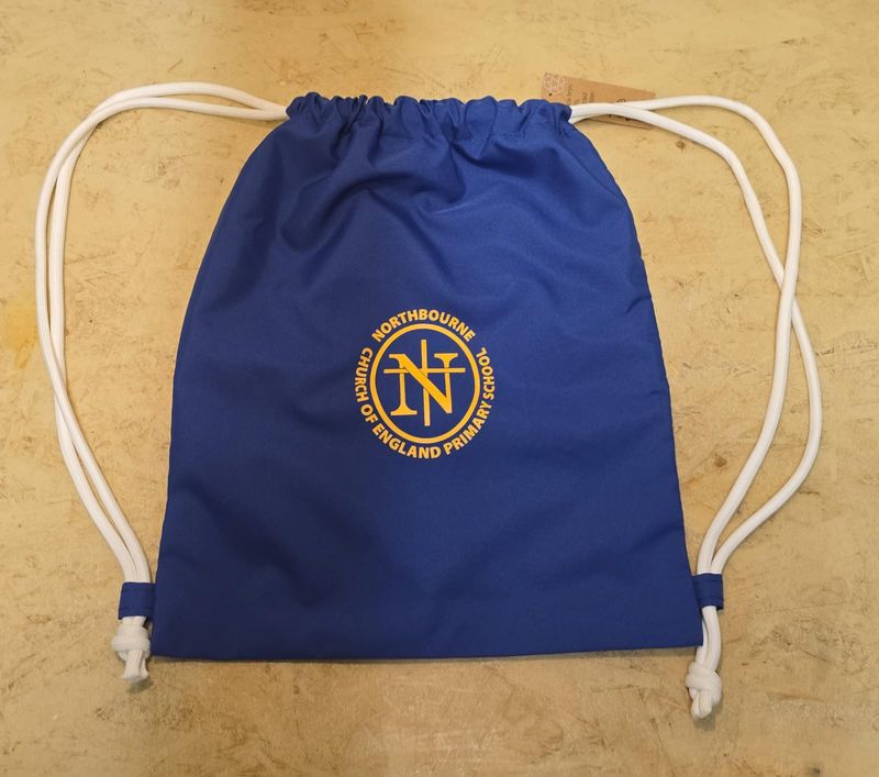 Northbourne Gymsac with school logo