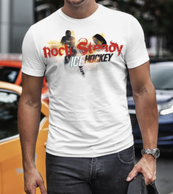 Rock Steady Ice Hockey T-Shirt