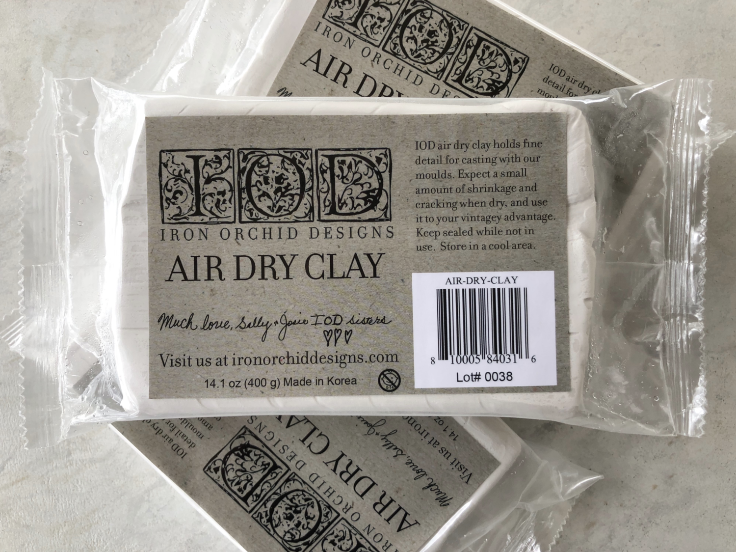 IOD AIR DRY CLAY Iron Orchid Designs