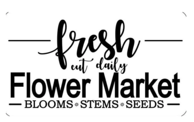 Fresh Flower Market Stencil - JRV Stencil Co