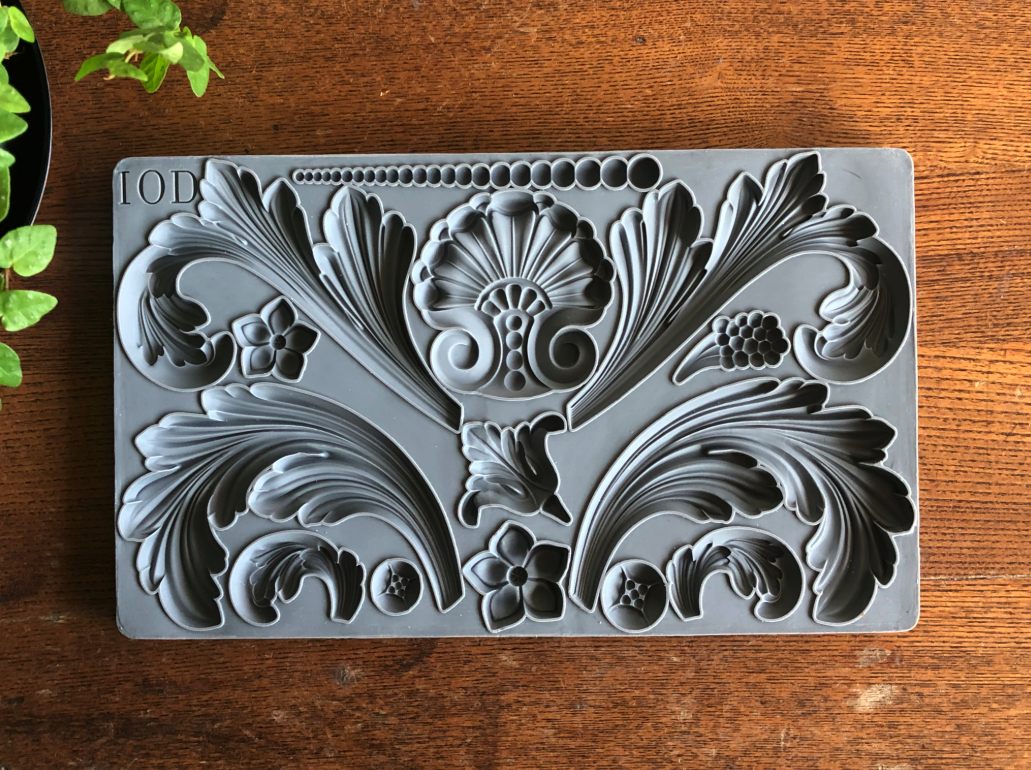 IOD ACANTHUS SCROLL DECOR MOULD - Iron Orchid Designs