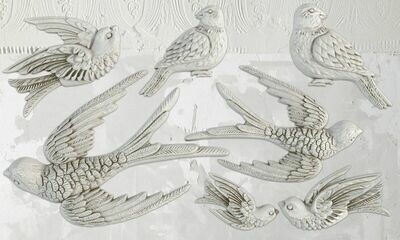 BIRDSONG MOULD by IOD - Iron Orchid Designs