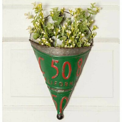 License Plate Wall Planter CTW Home Collection 