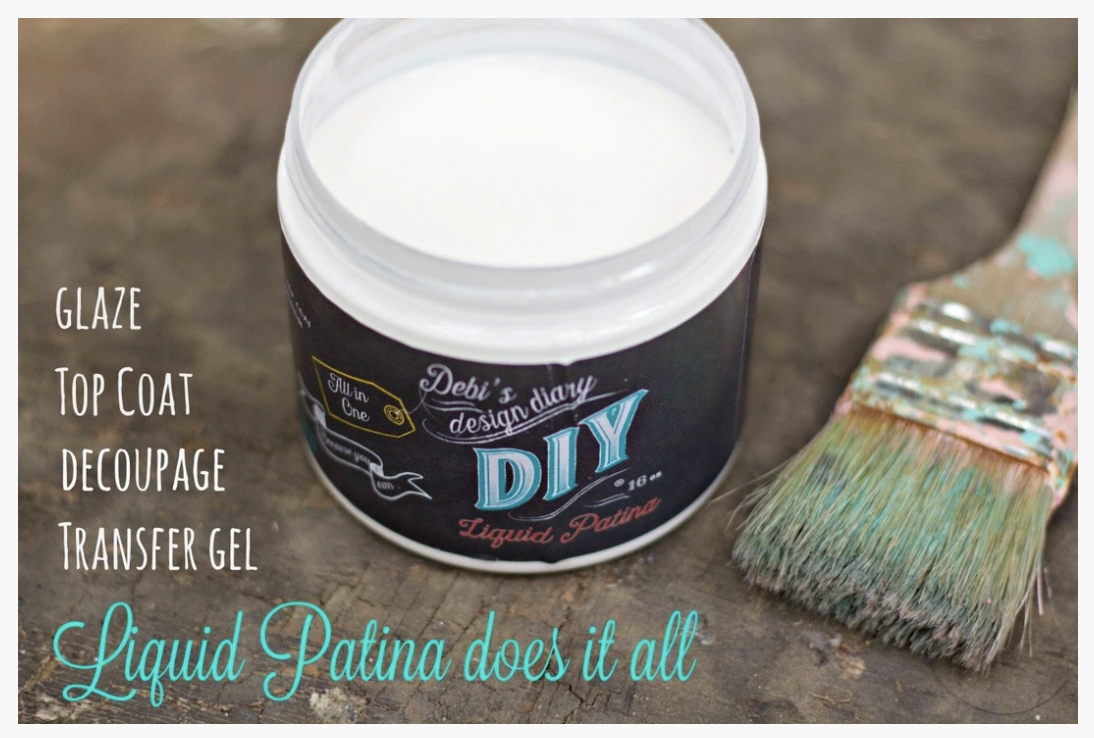 Crystal Clear Chandelier Liquid Patina by DIY Paint Co