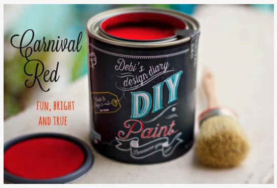 DIY Paint Carnival Red