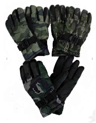 Men's Winter Camouflage Gloves