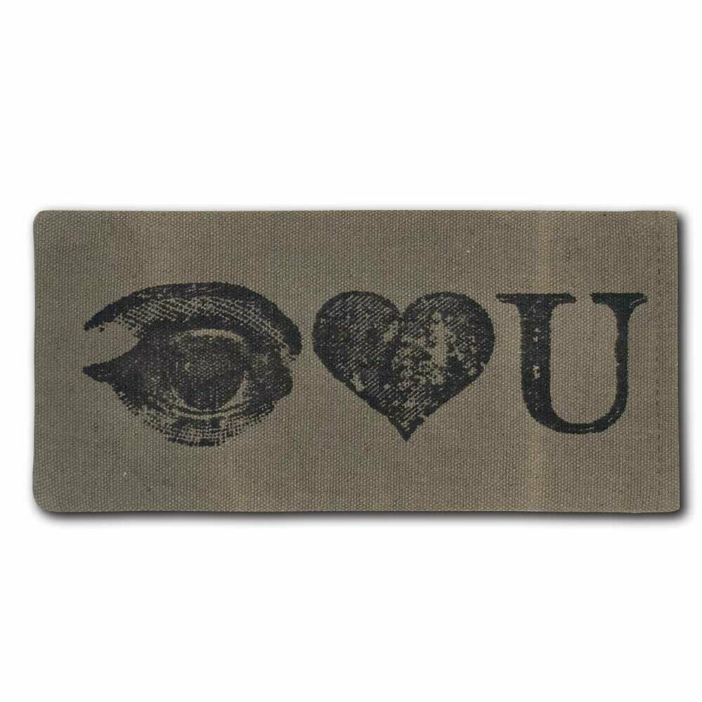 I Luv You Eyeglass Canvas Case by CTW Home Collection