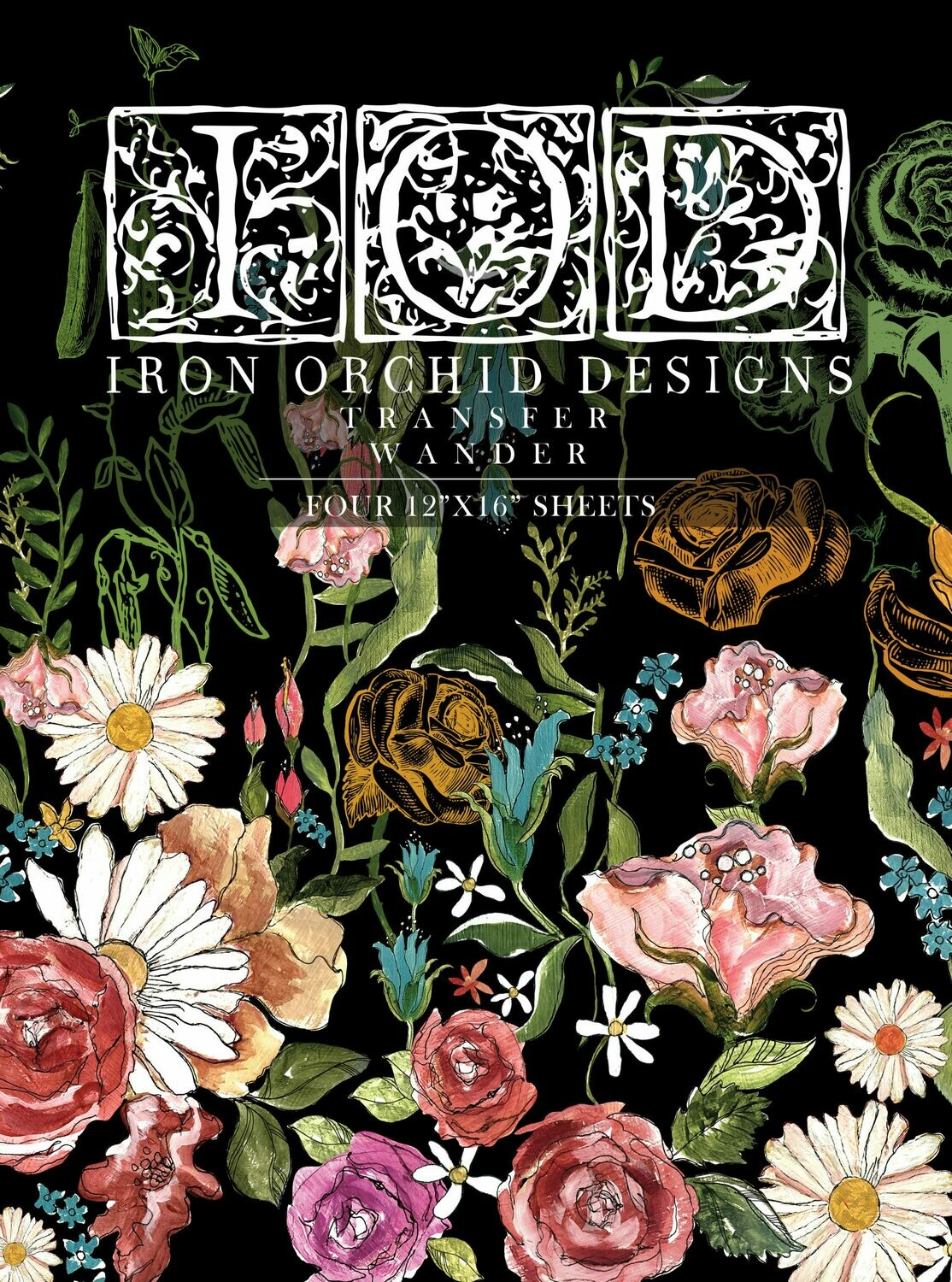 IOD WANDER DECOR TRANSFER - Iron Orchid Designs