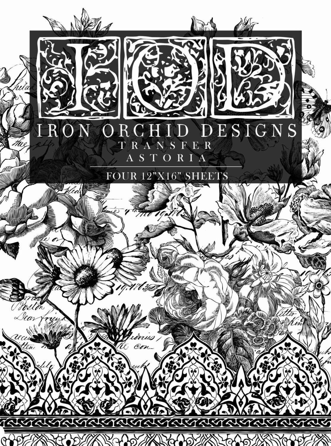 IOD ASTORIA DECOR TRANSFER - Iron Orchid Designs
