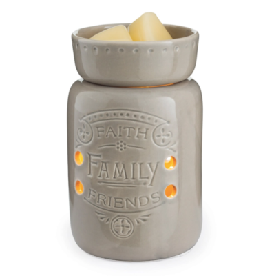 Faith, Family, Friends Midsize Illumination Fragrance Warmer