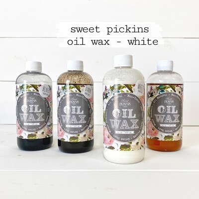 White Oil Wax by Sweet Pickins