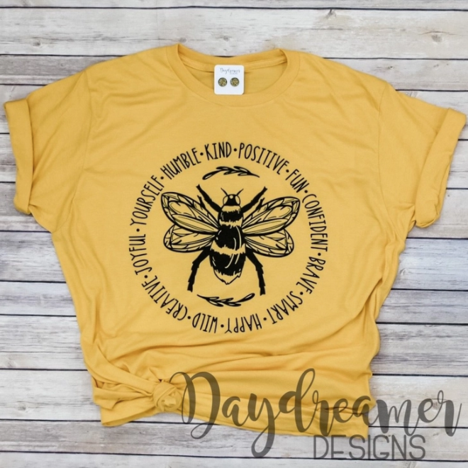 Bee Humble & Kind Tee by Daydreamer Designs