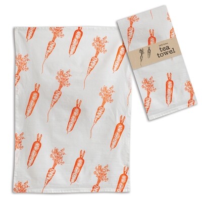 Carrots Cotton Tea Towel CTW Home Collection