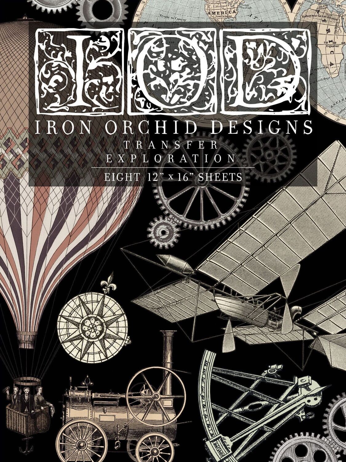 IOD EXPLORATION DECOR TRANSFER - Iron Orchid Designs