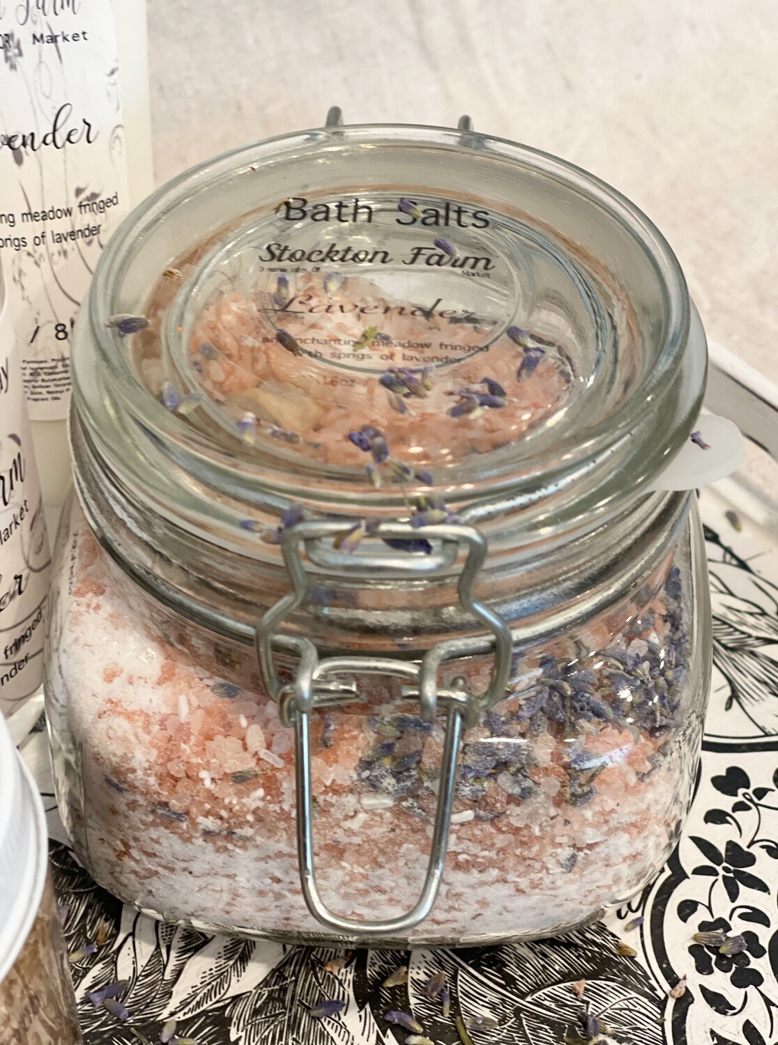 Lavender Sea Salt Bath Salts