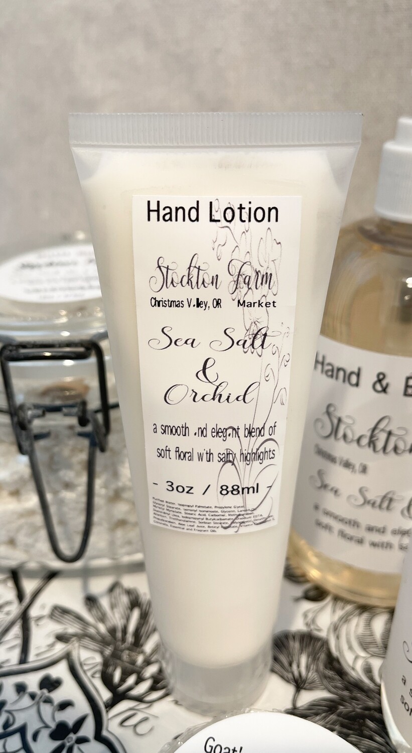 Sea Salt & Orchid Hand Lotion 3oz
