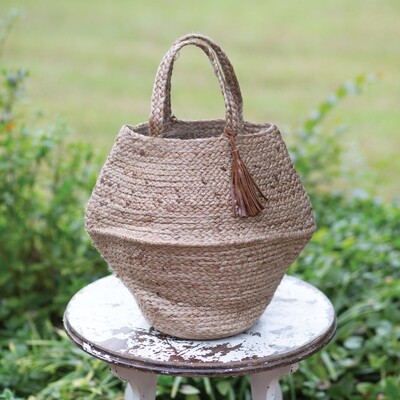 Boho Jute Bali Tote by CTW Home Collection