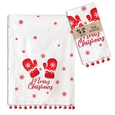 Mittens Cotton Tea Towel by CTW Home Collection