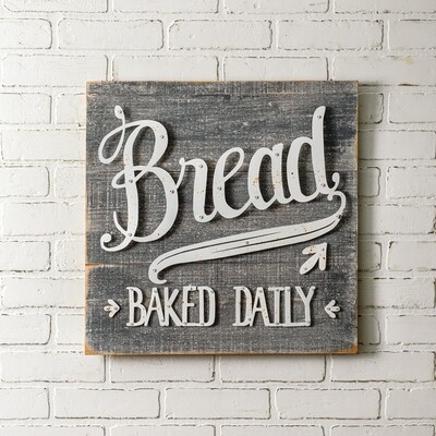 Bread Baked Daily Sign by CTW Home Collection