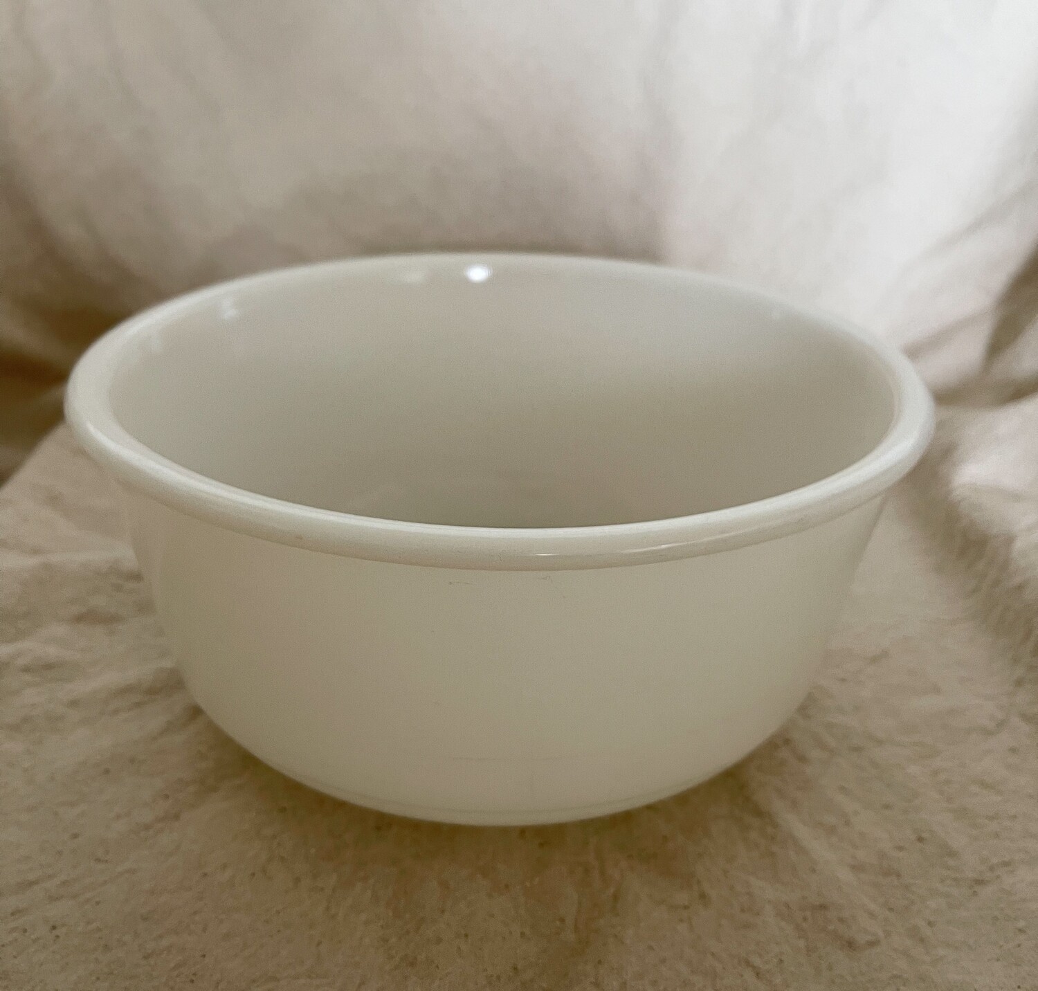 Vintage Milk Glass Mixing Bowl