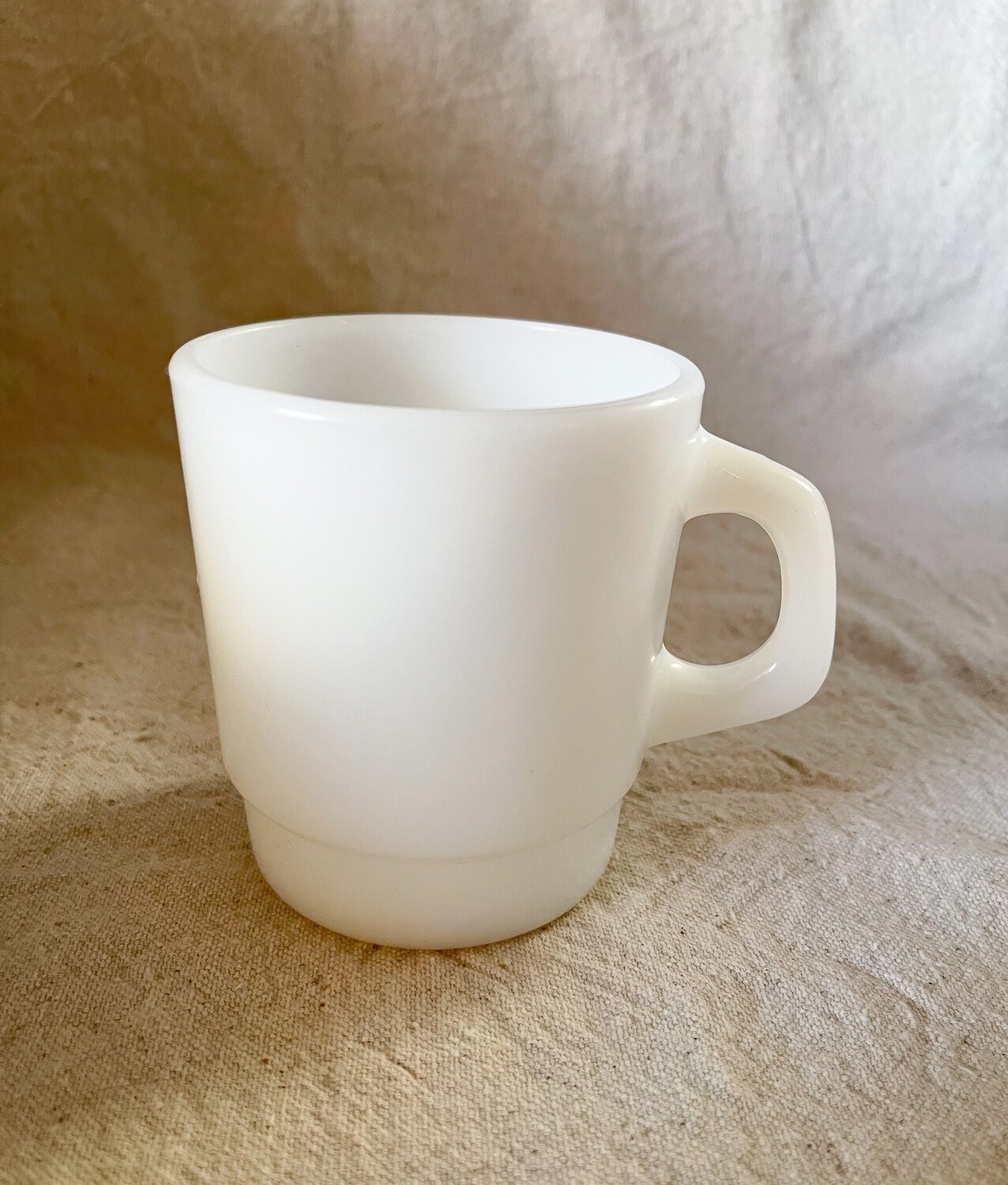 Vintage Milk Glass Coffee Mug