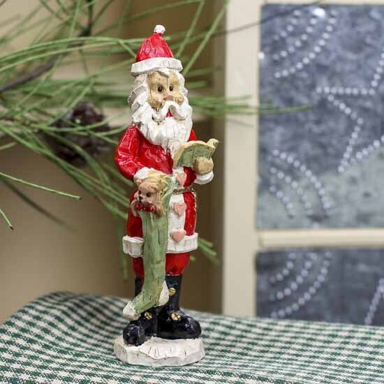 Primitive Santa Figurine
