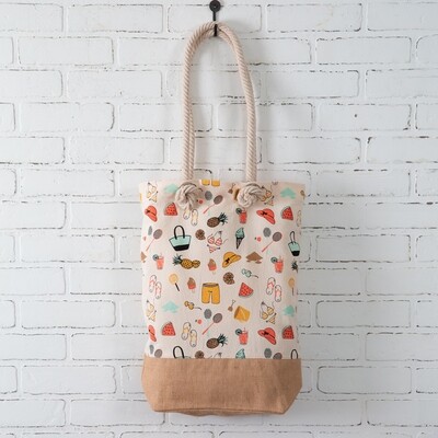 Summer Fun Market Bag by CTW Home Collection