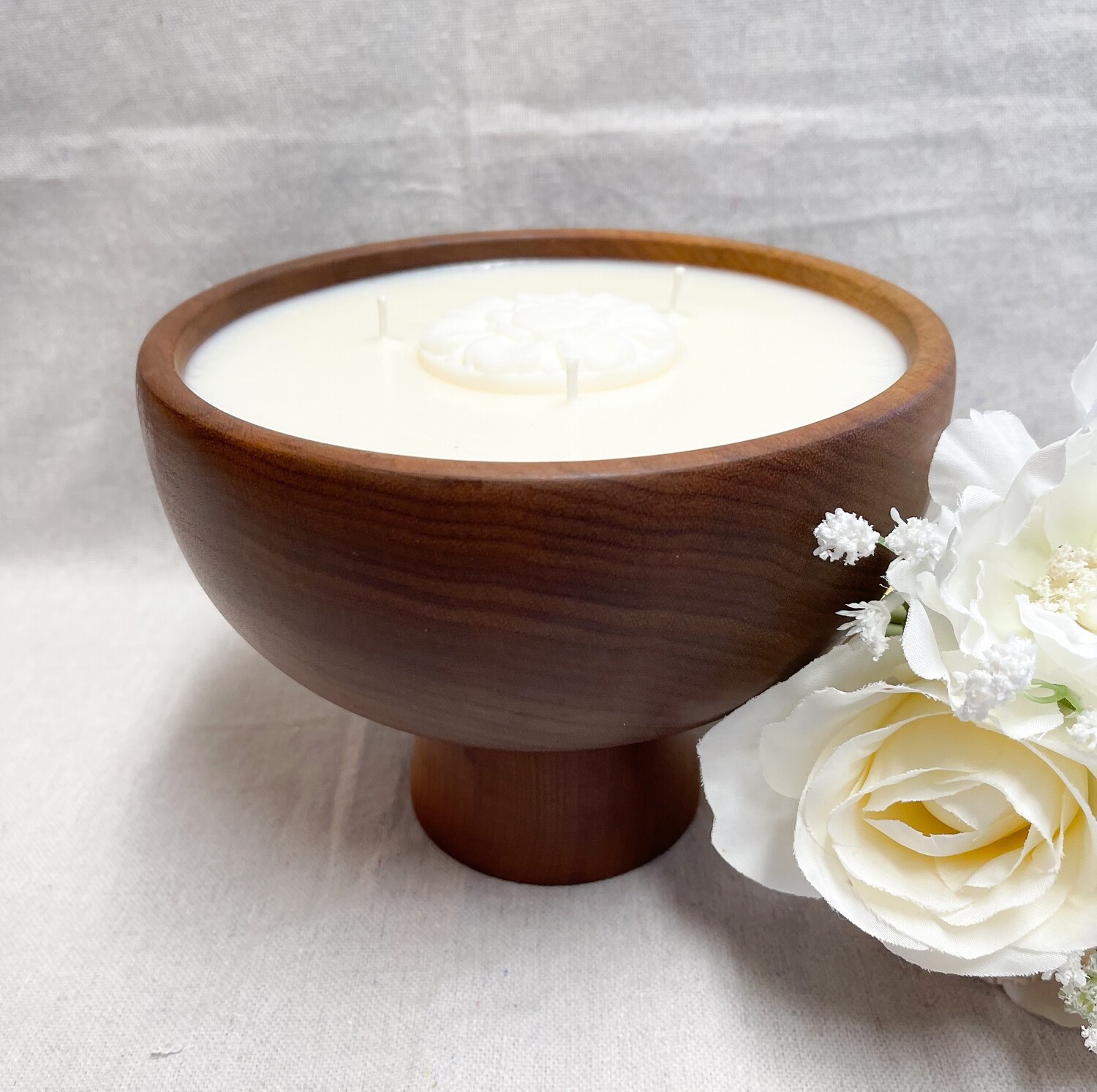 Bamboo & Coconut Soy Wood Bowl Candle