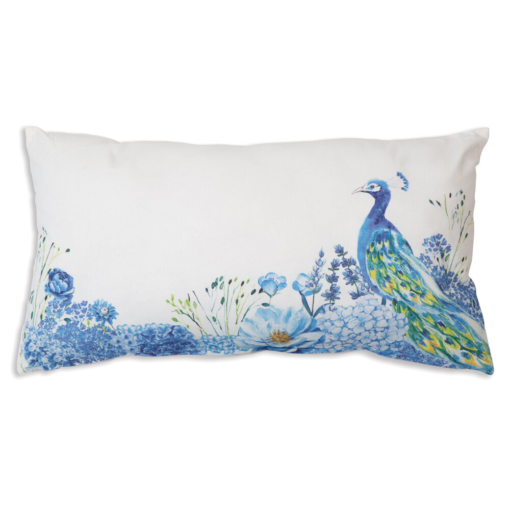 Peacock Lumbar Pillow by CTW Home Collection