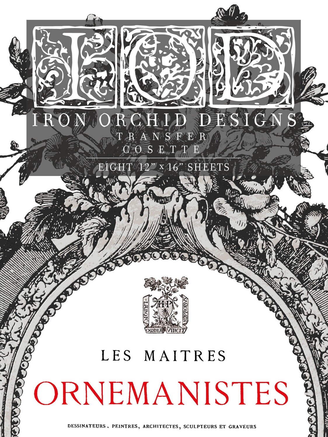 IOD COSETTE DECOR TRANSFER - Iron Orchid Designs