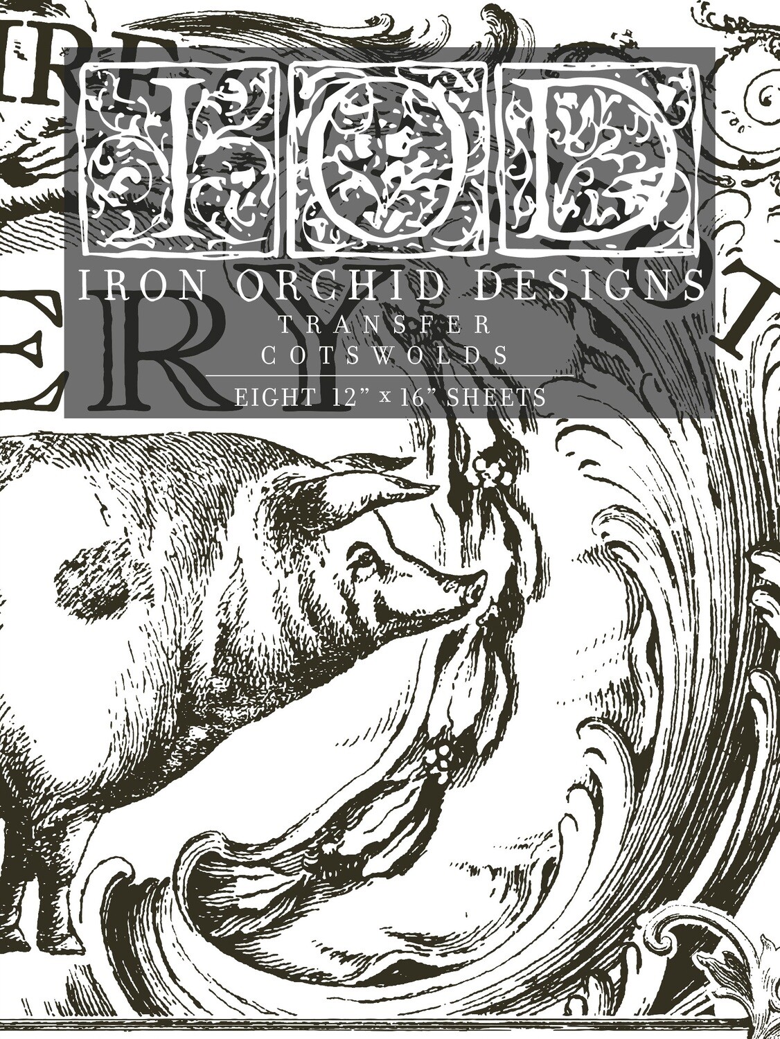 IOD COTSWOLDS DECOR TRANSFER - Iron Orchid Designs