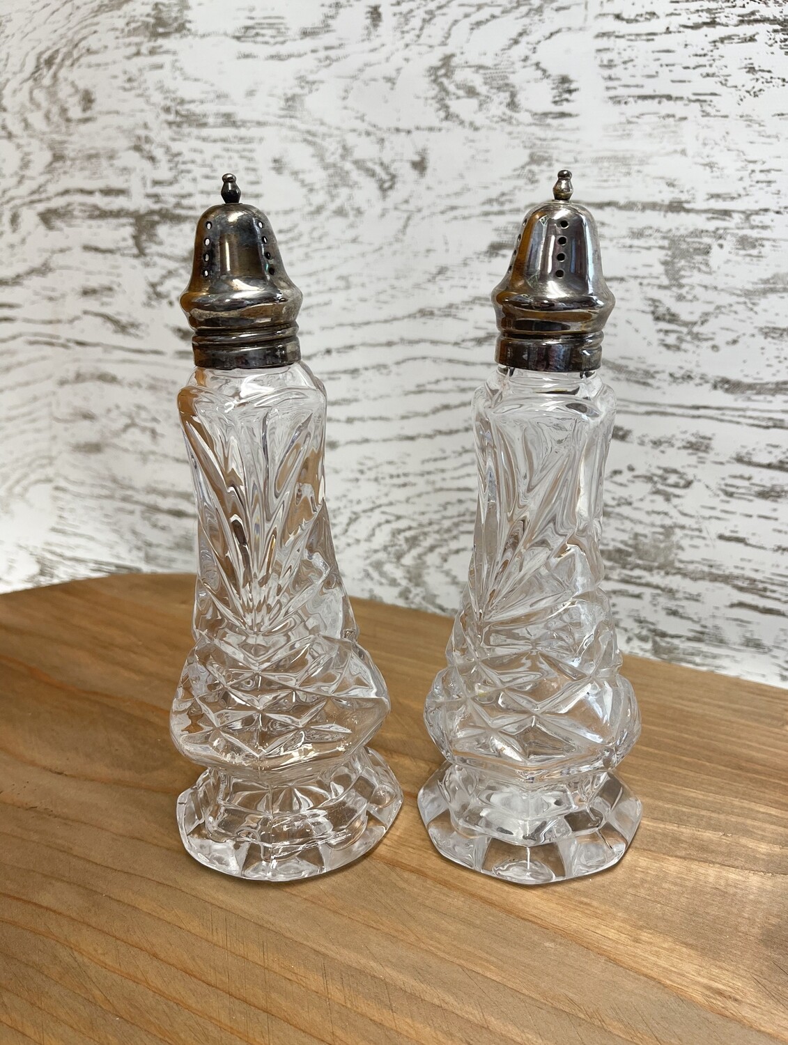 Crystal Legends Salt & Pepper Shaker Set by Godinger
