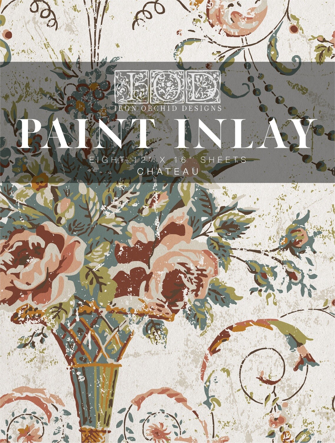 IOD CHATEAU PAINT INLAY - Iron Orchid Designs