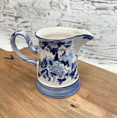 Delft Deco Hand Painted Holland Pitcher