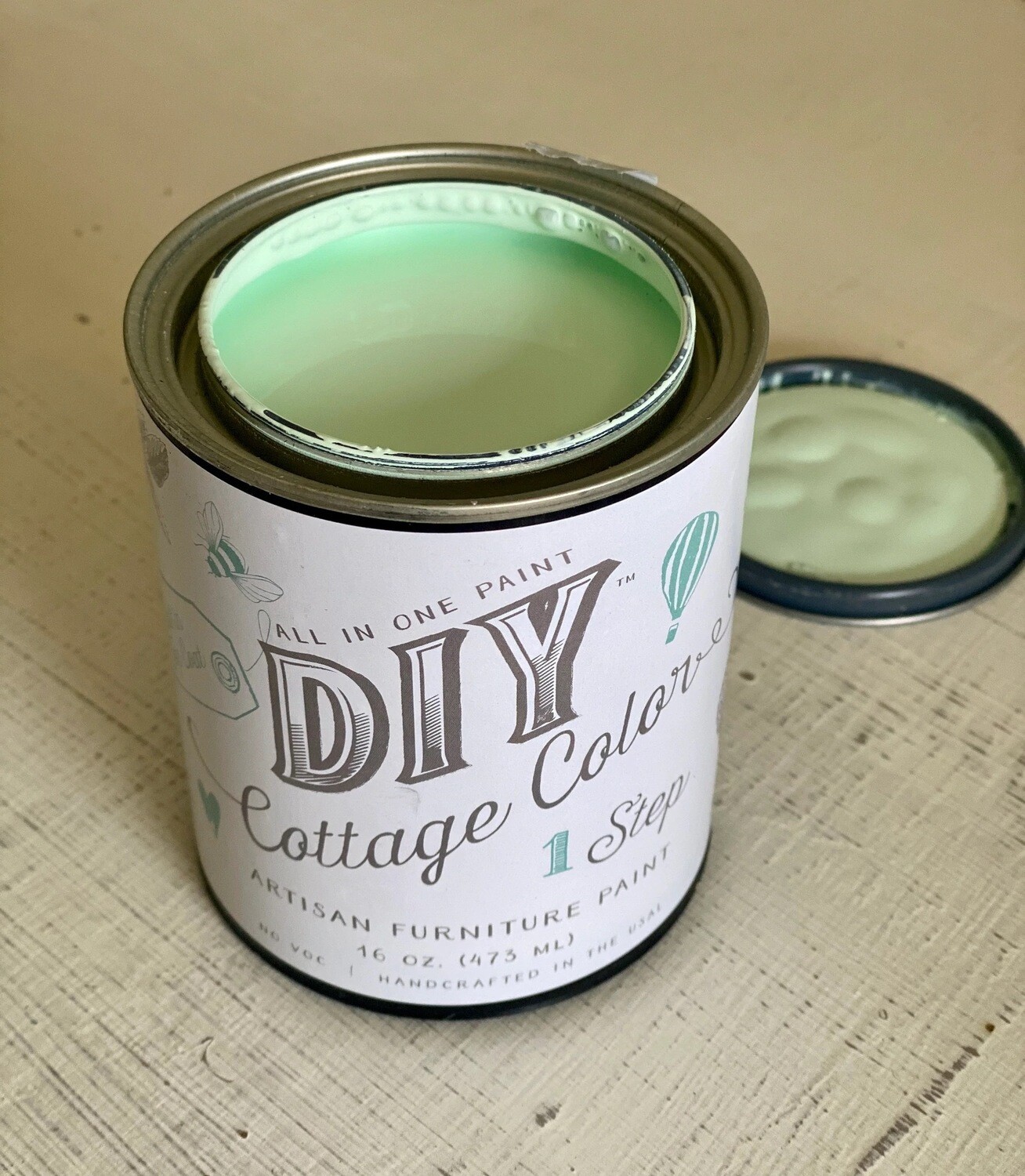 Cottage Color Vintage Mint DIY Paint Co