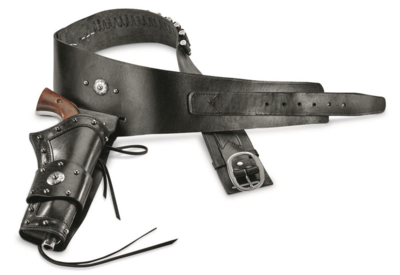 Guide Gear Widowmaker Single Action Leather Holster Belt .44/.45