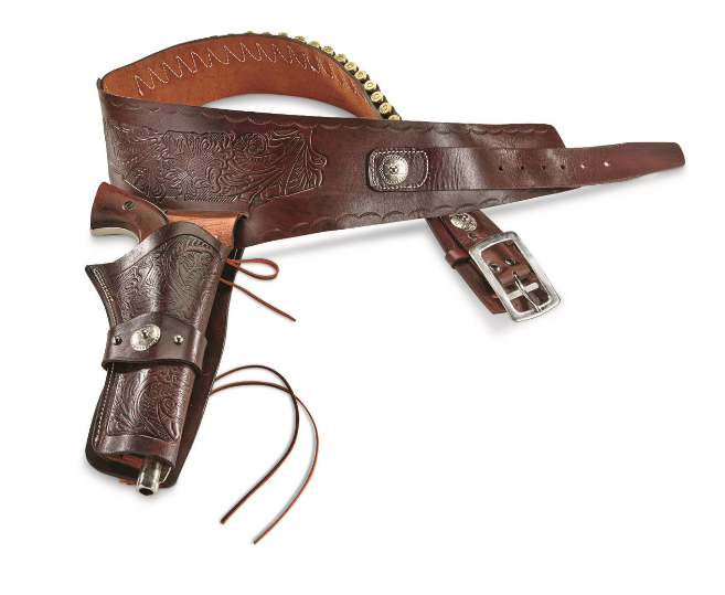 Guide Gear Buscadero Single Action Leather Holster Belt .44/.45 XLarge