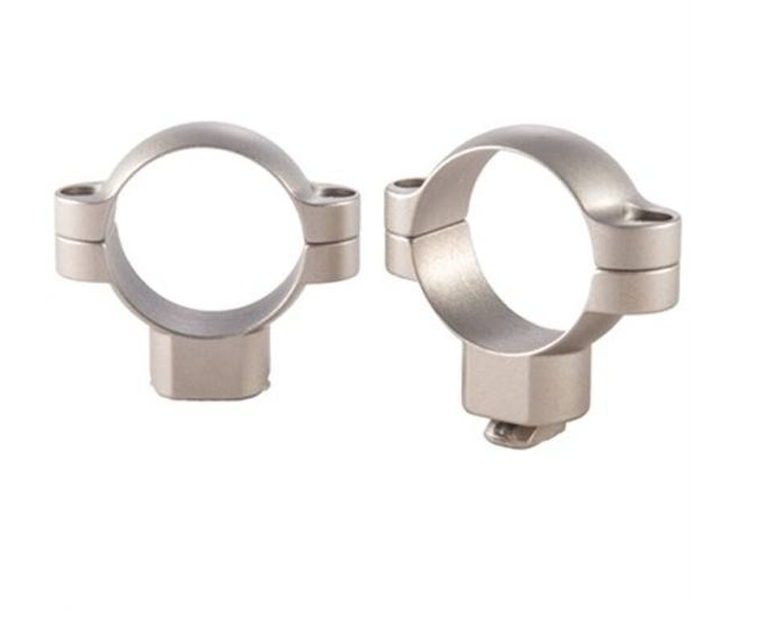 Leupold Standard 1" Scope Rings High Height Silver