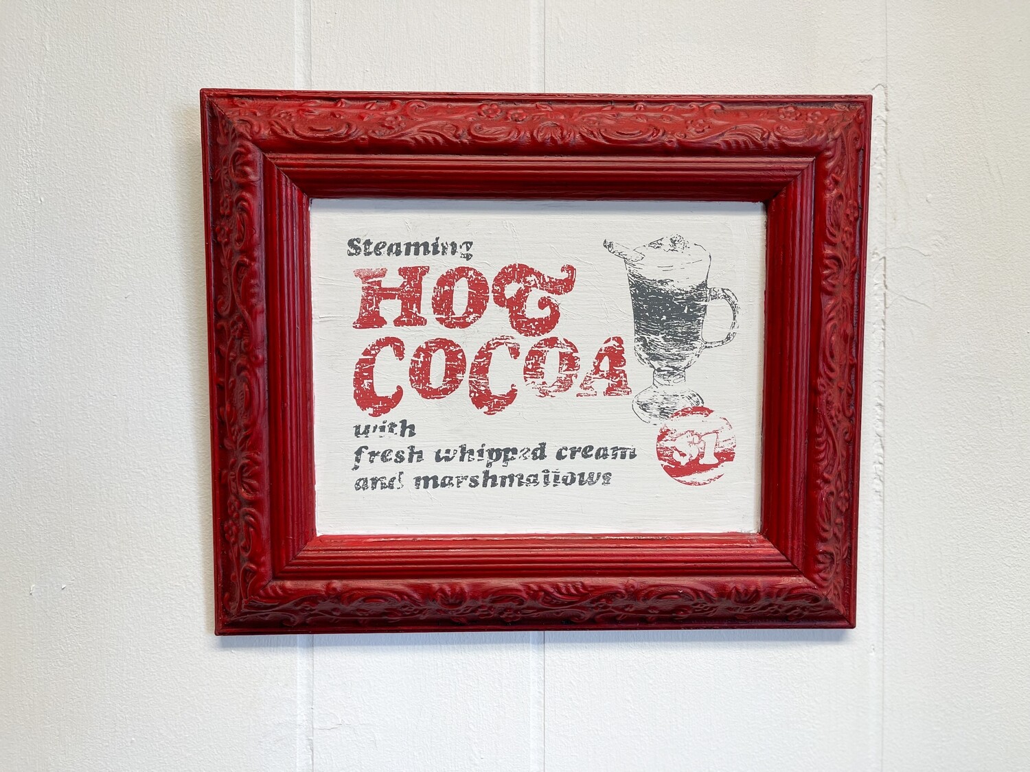 Hot Cocoa Framed Art