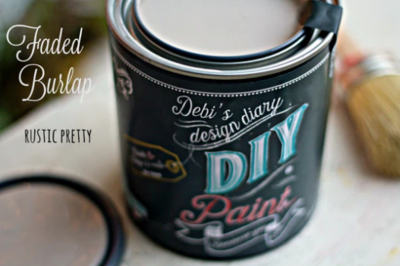Faded Burlap by DIY Paint Co