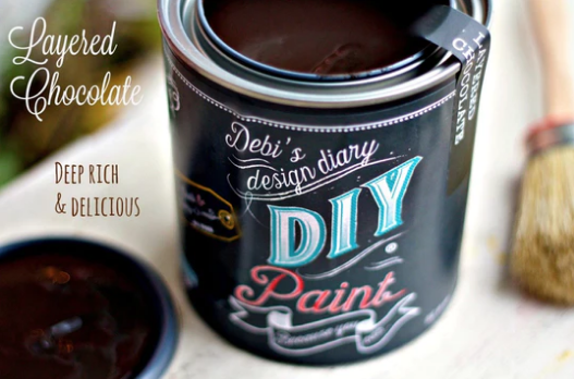 Layered Chocolate by DIY Paint Co