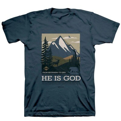 Kerusso He Is God Psalm 90:2 Men's T-Shirt
