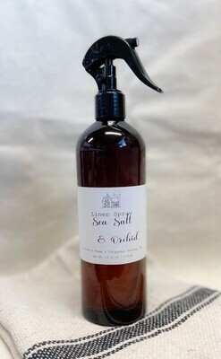 Sea Salt & Orchid Linen Spray 16oz